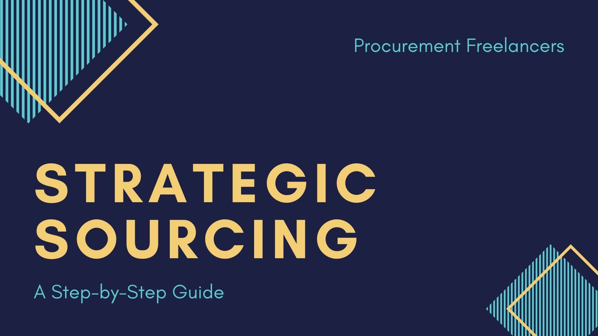 Strategic Sourcing  and Purchasing Training